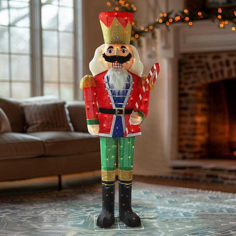 Brighten Your Holidays with Lighted Nutcracker Outdoor Decoration