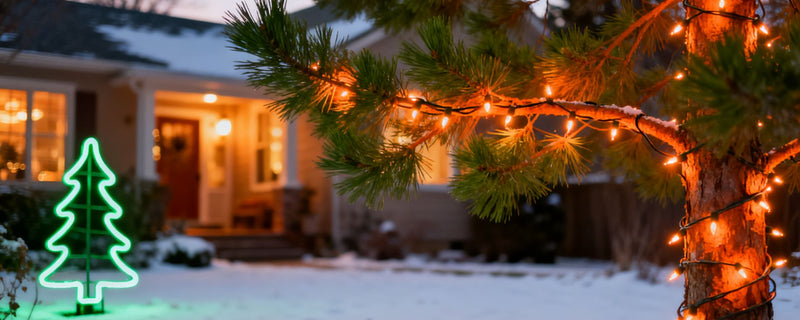 Outdoor Christmas Lighting Ideas for Yard