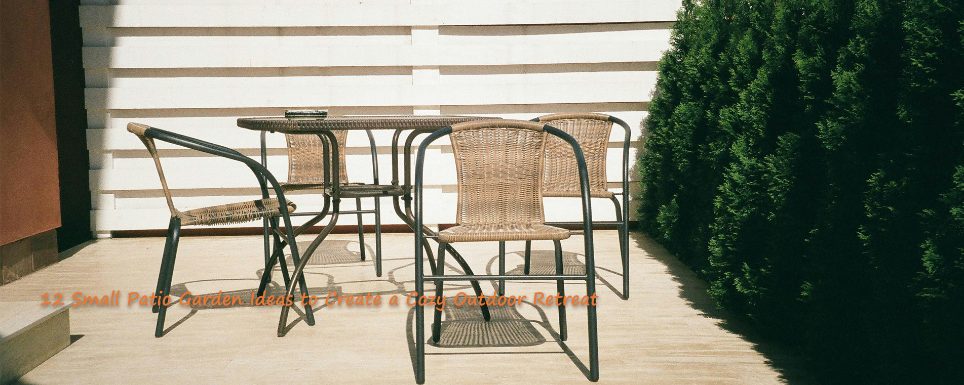 12 Small Patio Garden Ideas to Create a Cozy Outdoor Retreat