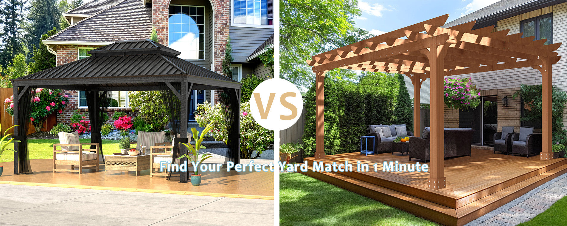 Gazebo vs. Pergola: Which Is Right for You