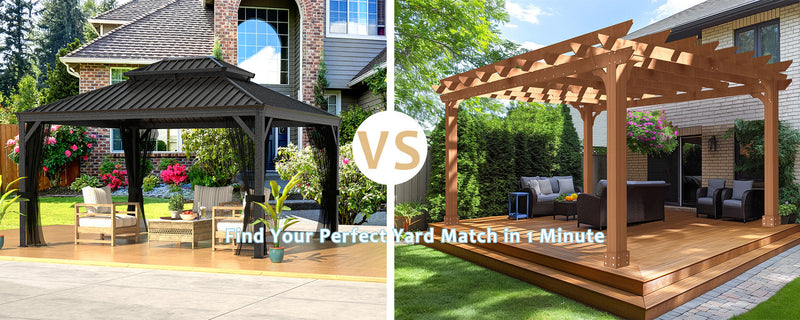 Gazebo vs. Pergola: Which Is Right for You