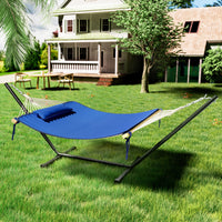 VEIKOUS Free-Standing Hammock, Blue