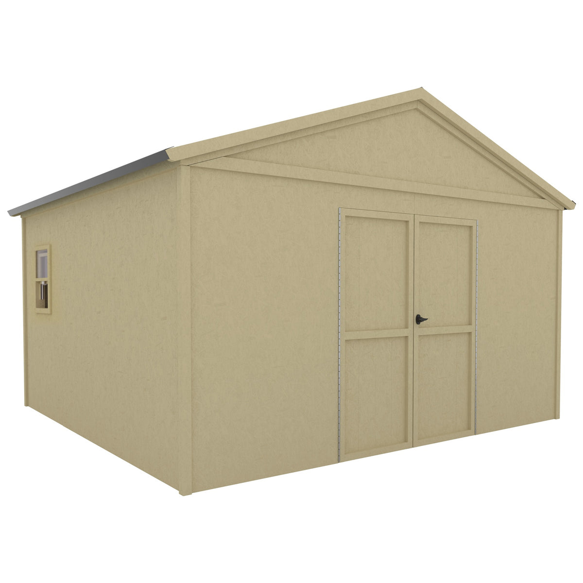 VEIKOUS Wooden Outdoor Storage Shed for Garden Tools 10 x 12