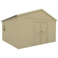 VEIKOUS Wooden Outdoor Storage Shed for Garden Tools 10 x 12