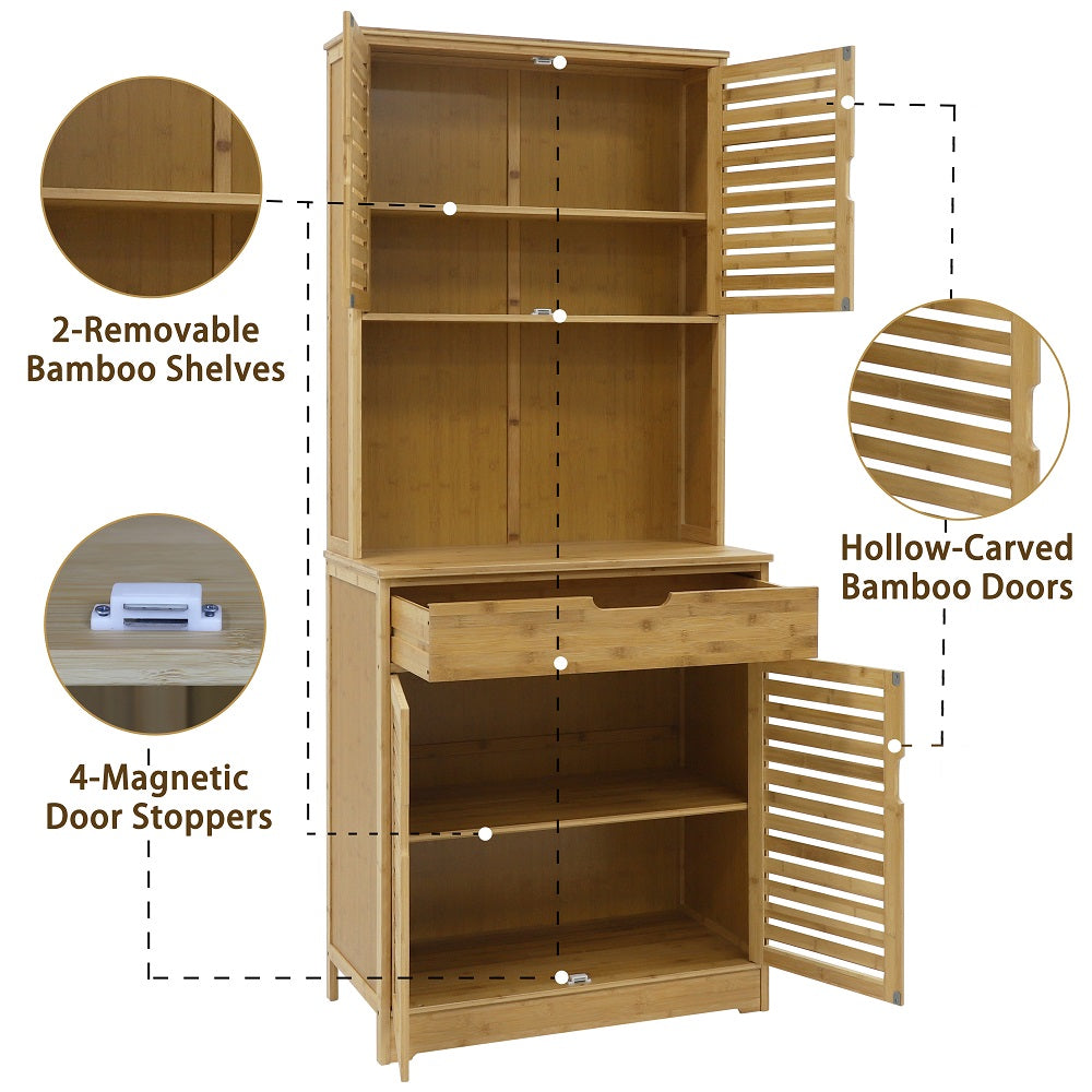 Kitchen Storage Cabinet with Drawer