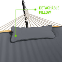 VEIKOUS Free-Standing Hammock, Gray