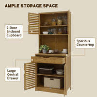 VEIKOUS Kitchen Storage Cabinet with Drawer