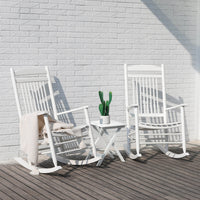 outdoor rocking chair wood