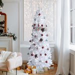 VEIKOUS Artificial Christmas Tree White for Home Holiday Decor, 6ft