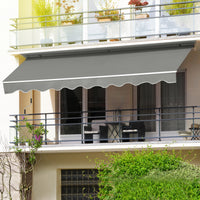 12 ft retractable awning