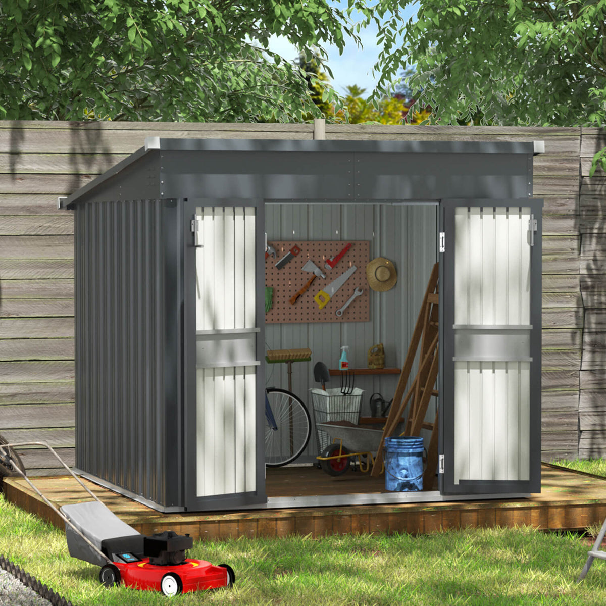 7×8 Tools Storage Shed