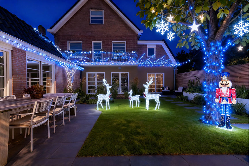 Outdoor Lighted Holiday Displays, Led Gingerbread Men, Merry Christmas Signs