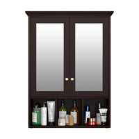Wall Cabinet with 2 Doors and Adjustable Shelf
