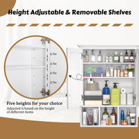 Bathroom enclosed cabinet