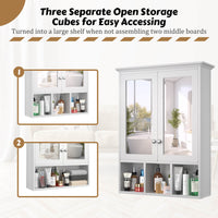 Wall Mounted Bath Storage Cabinet