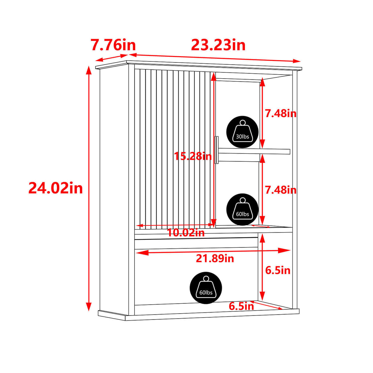 bathroom hanging cupboard 