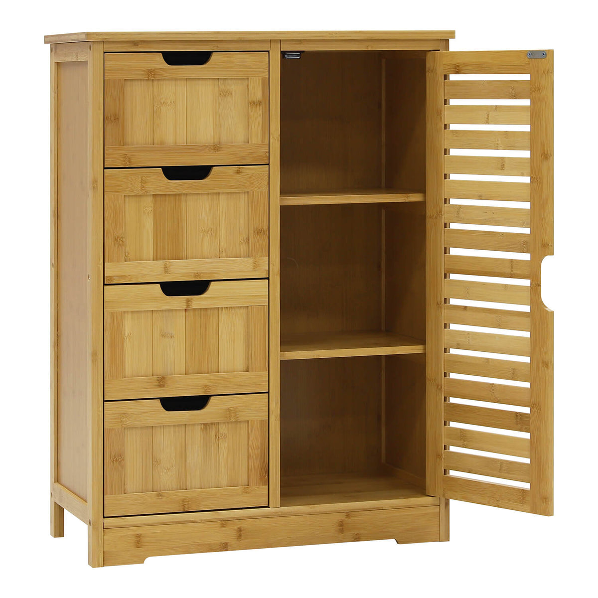 bamboo cabinets for bathroom