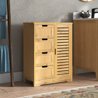 bathroom shelf with drawers