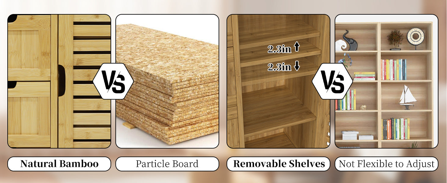 bathroom storage unit with adjustable shelf