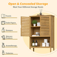 bamboo bathroom shelves