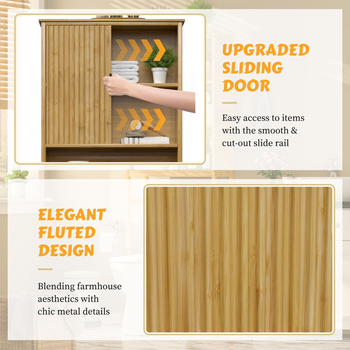 Narrow bathroom cabinet over toilet