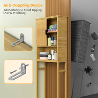 Freestanding over toilet cabinet