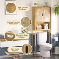 Above toilet cabinet for bathroom storage