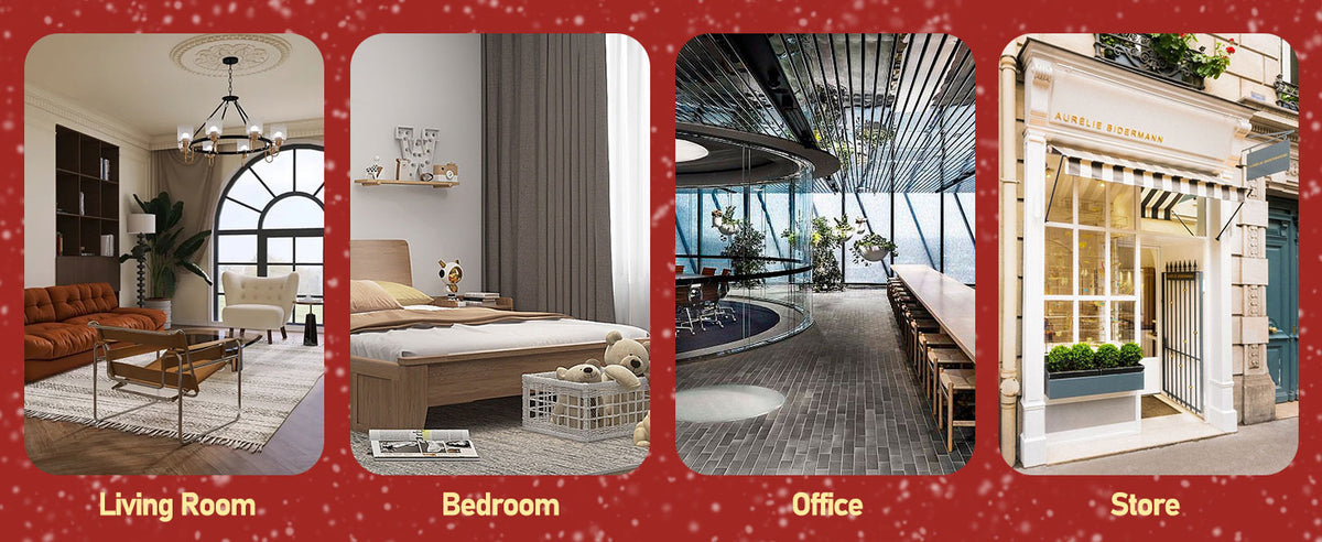 VEIKOUS 6ft Pencil Christmas Tree Pre-Lit, Slim Artificial Tree with Led Lights