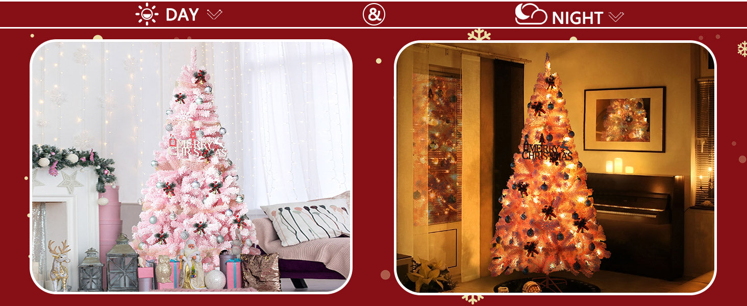 light pink christmas tree online