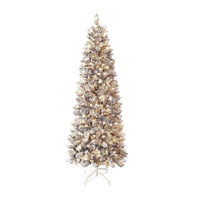 6ft pre-lit led artificial christmas tree