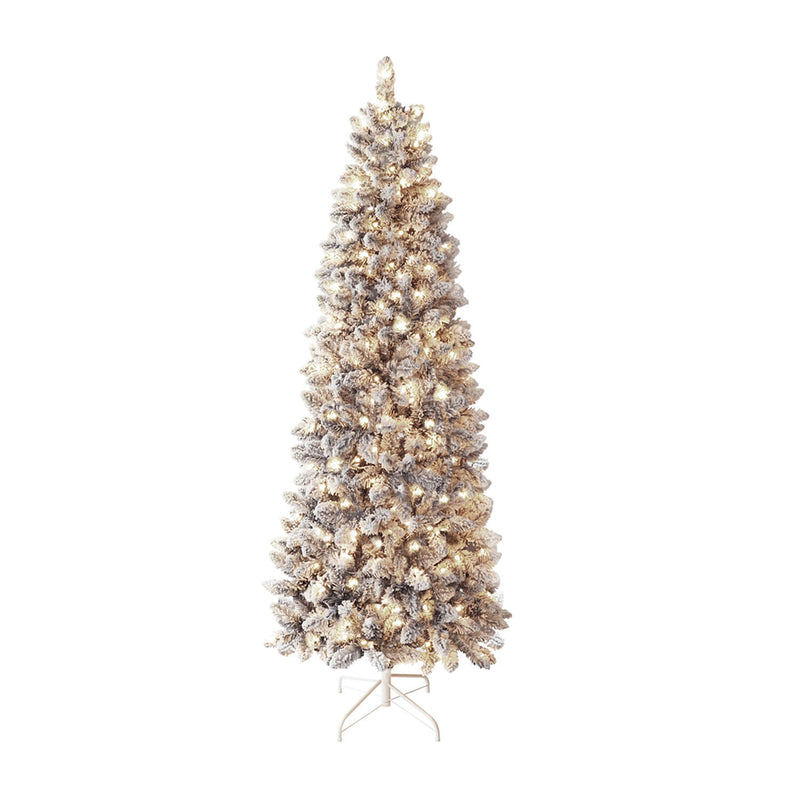 6ft pre-lit led artificial christmas tree