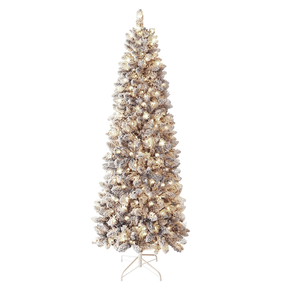 skinny christmas tree 7.5ft