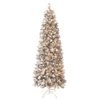 skinny christmas tree 7.5ft