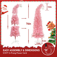 Veikous 6FT Christmas Tree with Metal Stand