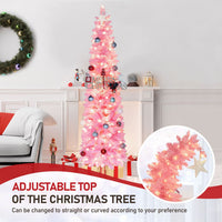 Santa Hat Christmas Tree with Adjustable Top