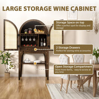 Large Arched Storage Display Cabinet