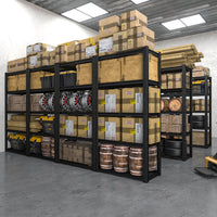 commercial shelving unit