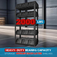 Warehouse shelving unit