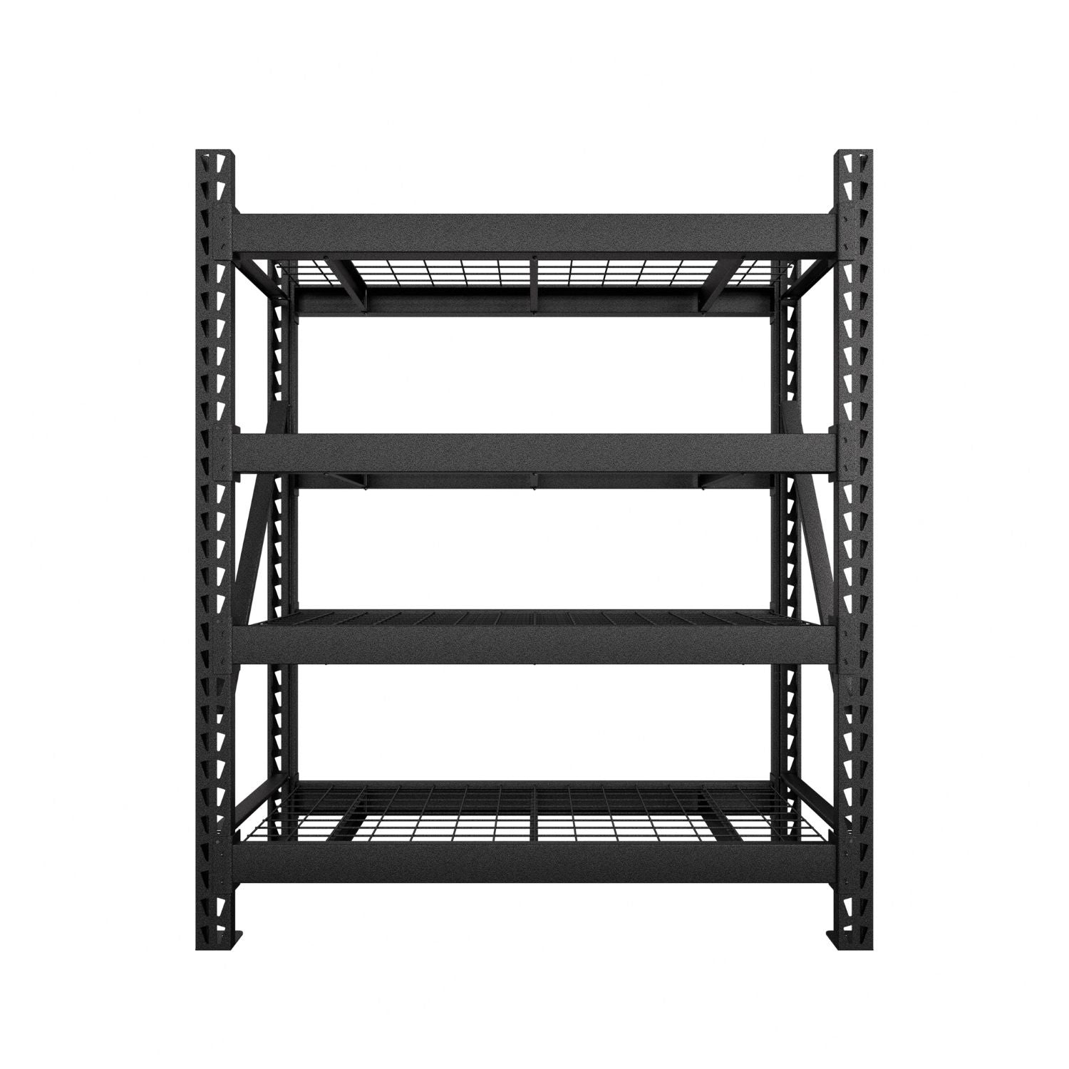 Heavy Duty Metal Garage Shelving Unit, 4-Tier Adjustable – Veikous