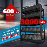 3000 LBS Capacity Metal Storage Rack