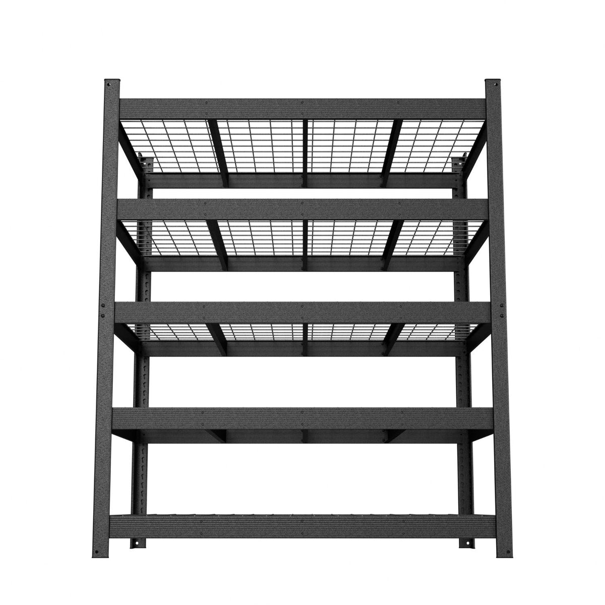 5-Tier boltless garage shelf