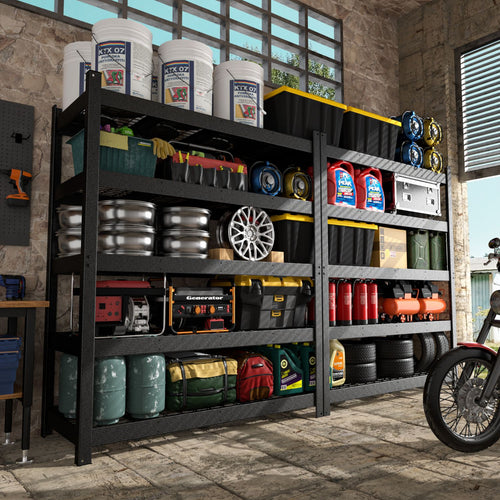 5-Tier Metal Storage Rack for Garage