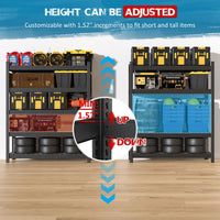 Heavy Duty Storage Shelves with Adjustable Height 