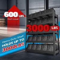 3000 LBS Capacity Metal Storage Rack