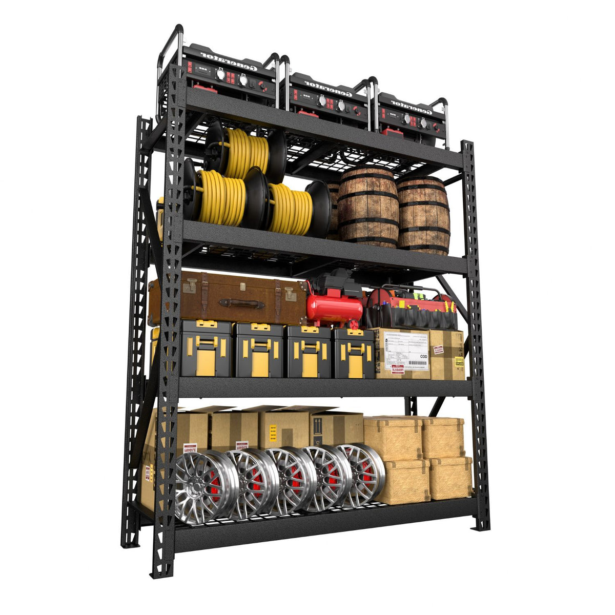 Veikous 4-Tier Storage Shelves