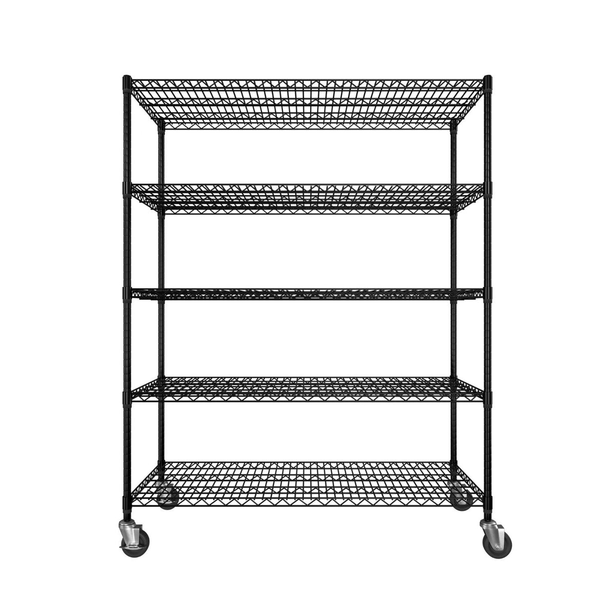 Heavy-Duty Shelving Unit, Black