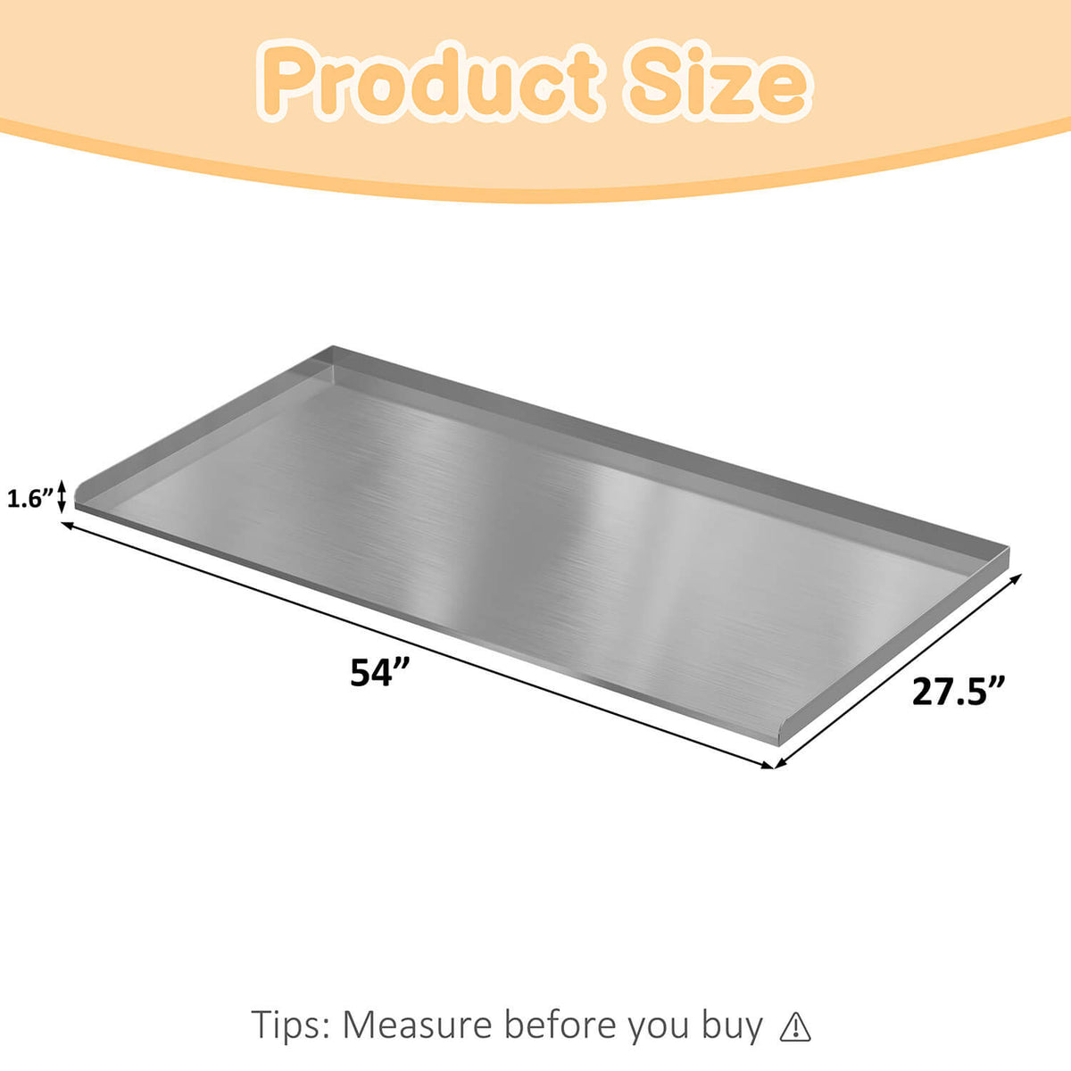 54" Laundry Countertop is easy and convenient to use