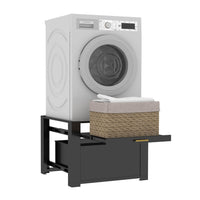 Veikous washer pedestals with storage
