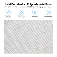 4mm Polycarbonate Panel Greenhouse