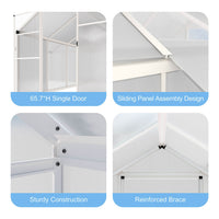 Sliding Panel Greenhouse